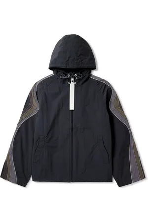 ERL Ufo Striped Shell Hooded Jacket - Men - - S
