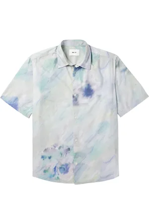 NN.07 Freddy 5654 Printed Cotton and Lyocell-Blend Shirt - Men - - L