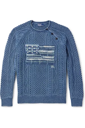 Ralph Lauren Cable-Knit Cotton Sweater - Men - - S