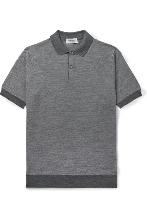 JOHN SMEDLEY 14.Singular Slim-Fit Merino Wool-Piqu?? Polo Shirt - Men - - M