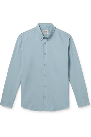 Carhartt Bolton Button-Down Collar Logo-Embroidered Cotton Oxford Shirt - Men - - L