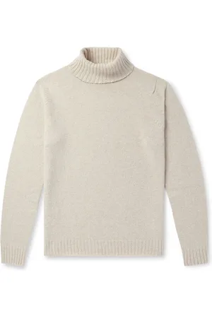 JOHN SMEDLEY Recycled-Cashmere and Merino Wool-Blend Rollneck Sweater - Men - - M