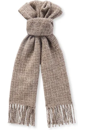 Loro Piana Fringed Cashmere-Tweed Scarf - Men