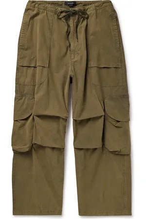Entire Studios Freight Straight-Leg Cotton Drawstring Cargo Trousers - Men - - L