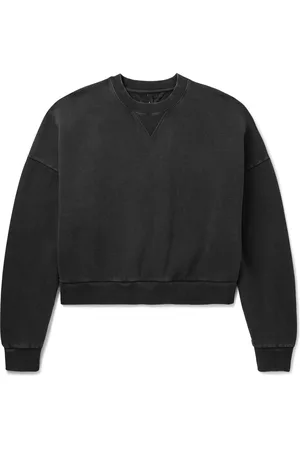 Entire Studios Enzyme-Washed Cotton-Jersey Sweatshirt - Men - - S
