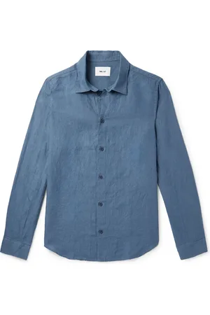 NN.07 Enzo 5708 Linen Shirt - Men - - L