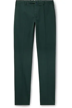 Incotex Venezia 1951 Straight-Leg Stretch-Cotton Twill Trousers - Men - - IT 52