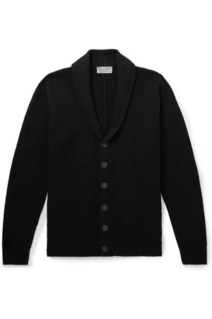 JOHN SMEDLEY Rockford Shawl-Collar Recycled-Cashmere and Merino Wool-Blend Cardigan - Men - - M