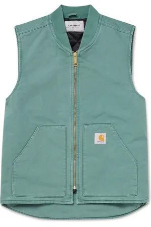 Carhartt Logo-Appliqu??d Cotton-Canvas Gilet - Men - - S