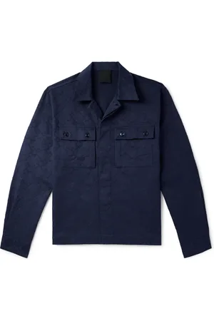Givenchy Cotton-Twill Jacquard Shirt - Men - - EU 41