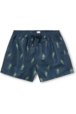 Paul Smith Straight-Leg Short-Length Printed Recycled Swim Shorts - Men - - S