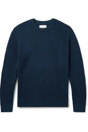 NN.07 Kevin 6600 Ribbed Organic Cotton Sweater - Men - - XXL
