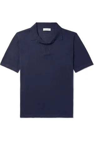 GABRIELA HEARST Stendhal Merino Wool Polo Shirt - Men - - XXL