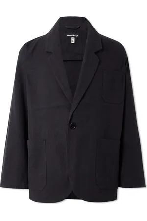 MONITALY Linen and Cotton-Blend Suit Jacket - Men - - UK/US 42