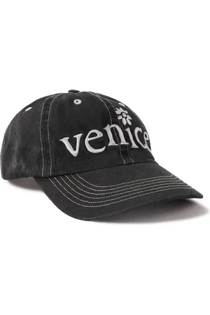 ERL Venice Embroidered Cotton-Twill Baseball Cap - Men