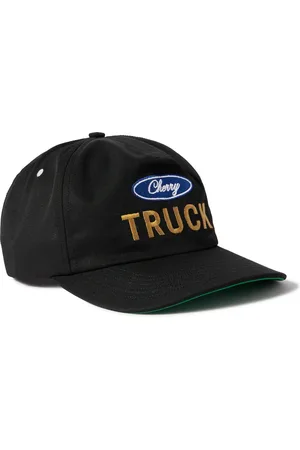 CHERRY LOS ANGELES Truck Appliqu??d Logo-Embroidered Cotton-Canvas Baseball Cap - Men
