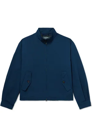FrizmWORKS Buddy Cropped Cotton-Blend Twill Harrington Jacket - Men - - S