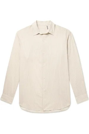 Kaptain Sunshine Striped Cotton Shirt - Men - - 38
