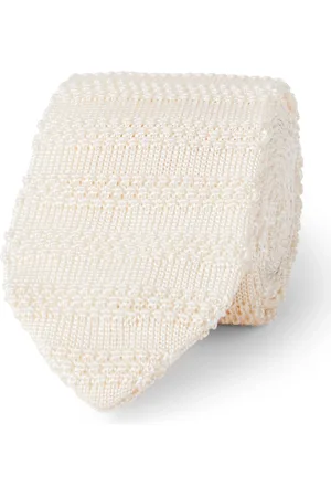 Mr P. 7cm Knitted Silk Tie - Men