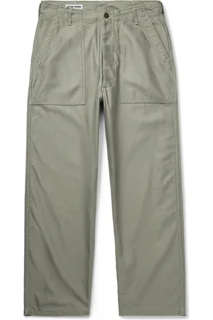 Kaptain Sunshine Baker Straight-Leg Cotton Trousers - Men - - 36