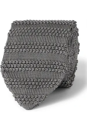 Mr P. 7cm Knitted Silk Tie - Men