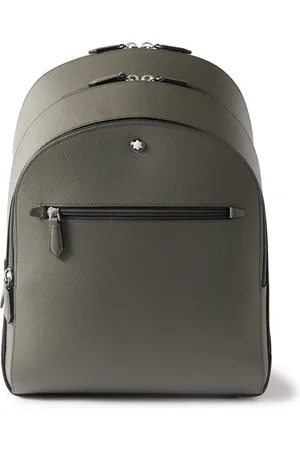 Montblanc Sartorial Medium Cross-Grain Leather Backpack - Men