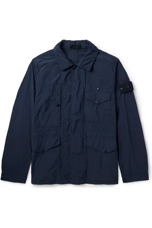 Stone Island Ghost Garment-Dyed Tela Field Jacket - Men - - S
