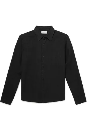 Mr P. Garment-Dyed Linen Shirt - Men - - M