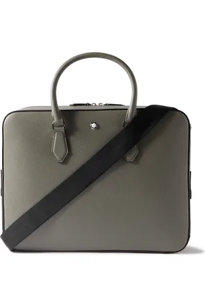 Montblanc Sartorial Medium Cross-Grain Leather Briefcase - Men