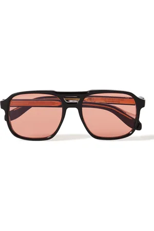 Cutler and Gross 1394 Aviator-Style Acetate Sunglasses - Men
