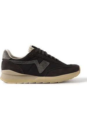 VISVIM FKT Runner Suede-Trimmed Canvas Sneakers - Men - - US 9