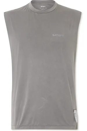 SATISFY Muscle Logo-Print Recycled AuraLite??? Tank Top - Men - - 0
