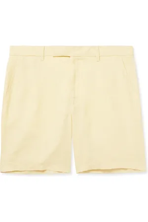 Mr P. Straight-Leg Linen Shorts - Men - - 40