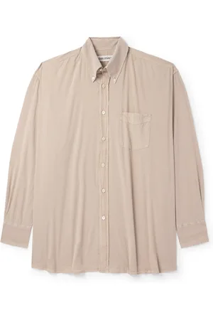 OUR LEGACY Borrowed Button-Down Collar Cotton-Voile Shirt - Men - - IT 50