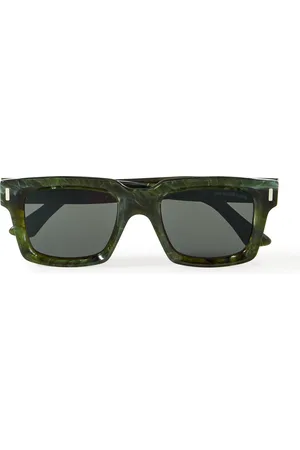 Cutler and Gross 1386 Square-Frame Acetate Sunglasses - Men