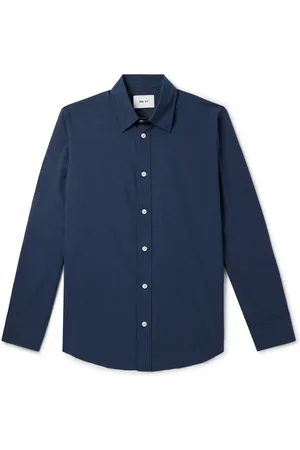 NN.07 Colby 5329 Lyocell and Cotton-Blend Poplin Shirt - Men - - XL
