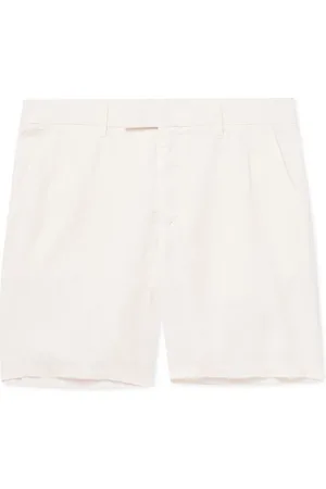 Mr P. Straight-Leg Linen Shorts - Men - - 36