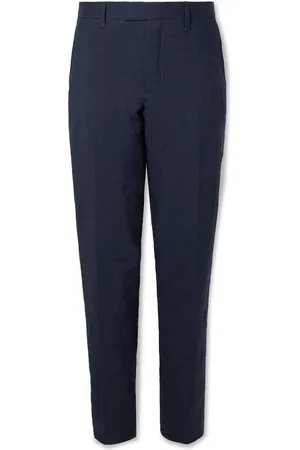 Mr P. Phillip Slim-Fit Straight-Leg Linen Suit Trousers - Men - - 32