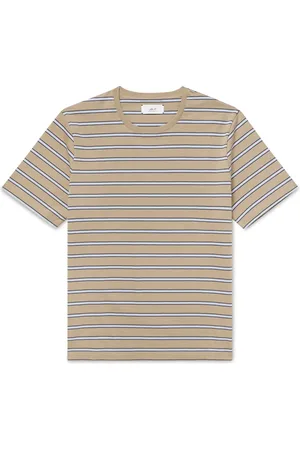 Mr P. Striped Recycled and Organic Cotton-Jersey T-Shirt - Men - - L