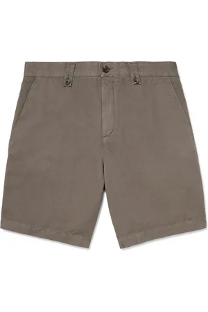 Mr P. Wide-Leg Cotton and Linen-Blend Bermuda Shorts - Men - - 30