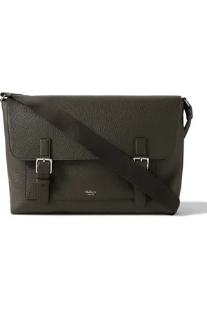 MULBERRY Chiltern Full-Grain Leather Messenger Bag - Men