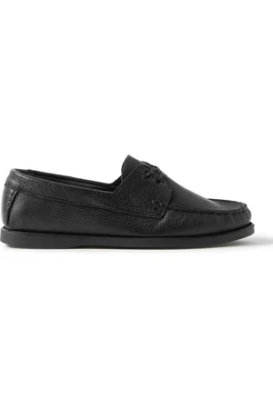 Saman Amel City Moc Full-Grain Leather Boat Shoes - Men - - EU 42