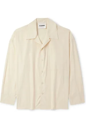 Jil Sander Camp-Collar Shell Shirt - Men - - IT 54