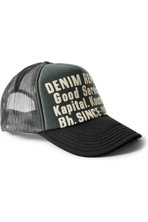 KAPITAL Printed Scuba and Mesh Trucker Cap - Men
