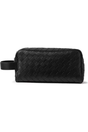 Bottega Veneta Intrecciato Leather Wash Bag - Men