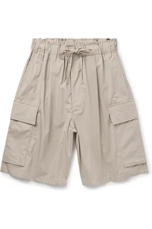 Kaptain Sunshine Straight-Leg Cotton-Blend Shell Drawstring Cargo Shorts - Men - - UK/US 30