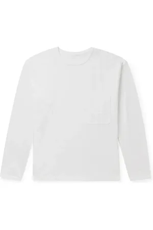 LEMAIRE Oversized Cotton and Linen-Blend Jersey T-Shirt - Men - - S