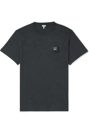 Loewe Slim-Fit Logo-Embroidered Cotton-Jersey T-Shirt - Men - - M