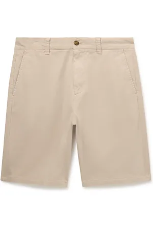 NN.07 Crown 1090 Straight-Leg Organic Cotton-Blend Twill Shorts - Men - - UK/US 32