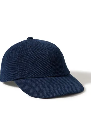 BLUE BLUE JAPAN Sashiko Cotton Baseball Cap - Men